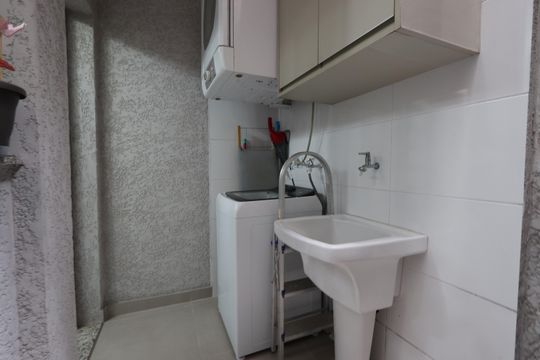 Lavanderia de apartamento à venda com 2 quartos, 60m² em Chácara Mafalda, São Paulo