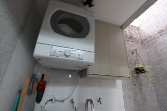 Lavanderia de apartamento à venda com 2 quartos, 60m² em Chácara Mafalda, São Paulo