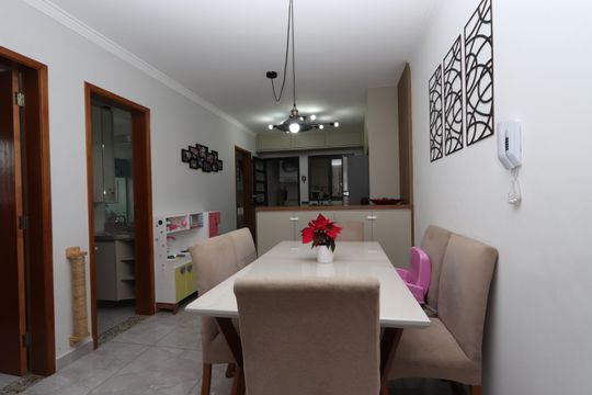 Sala de apartamento à venda com 2 quartos, 60m² em Chácara Mafalda, São Paulo
