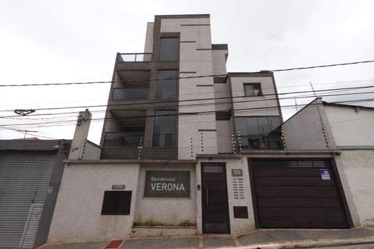 Fachada de apartamento à venda com 2 quartos, 60m² em Chácara Mafalda, São Paulo
