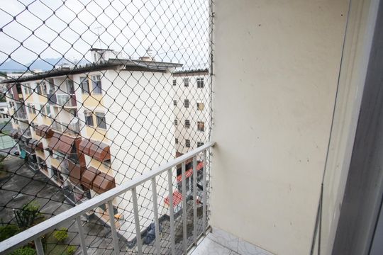 Varanda da Sala de apartamento à venda com 2 quartos, 60m² em Taquara, Rio de Janeiro