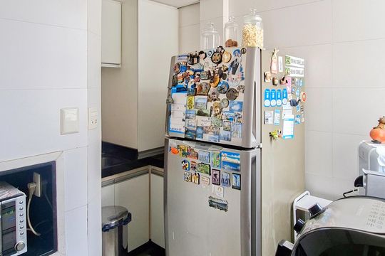 Cozinha de apartamento à venda com 4 quartos, 206m² em Funcionários, Belo Horizonte