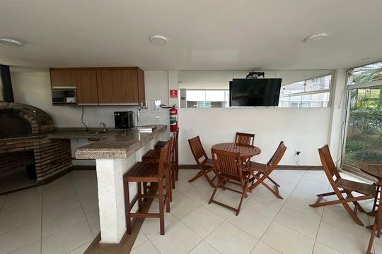 Área comum - Churrasqueira de apartamento à venda com 3 quartos, 86m² em Alphaville Industrial, Barueri