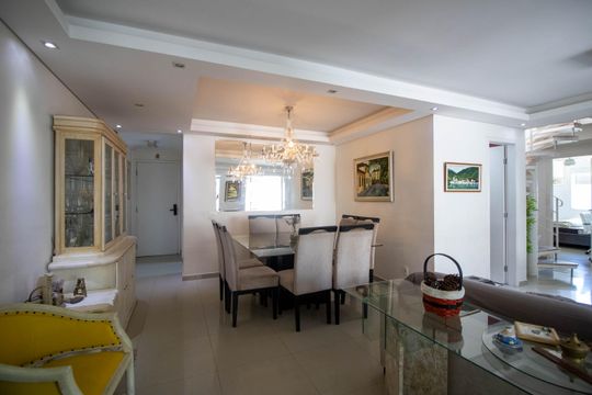 Sala de apartamento à venda com 3 quartos, 188m² em Vila Suzana, São Paulo