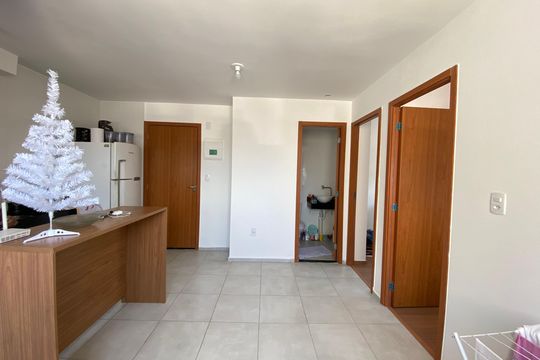 Sala de apartamento à venda com 2 quartos, 42m² em Del Castilho, Rio de Janeiro