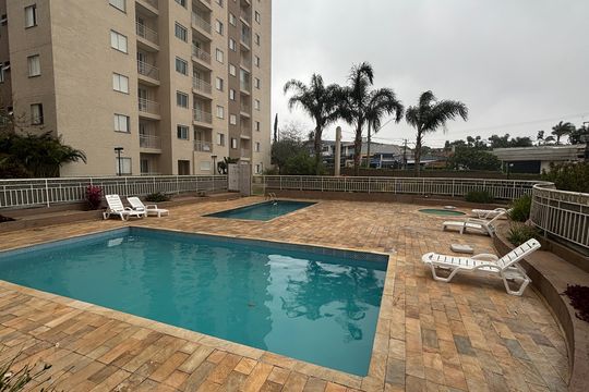 Piscina de apartamento à venda com 2 quartos, 52m² em Parque Erasmo Assunção, Santo André