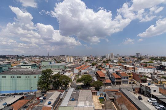 Vista Quarto 1 de apartamento para alugar com 2 quartos, 48m² em Vila Ré, São Paulo