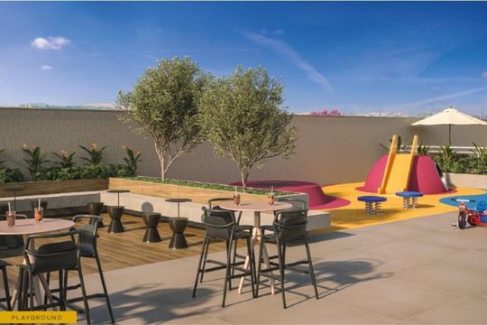 Apartamento à venda com 2 quartos, 55m² em Cidade Jardim, Belo Horizonte