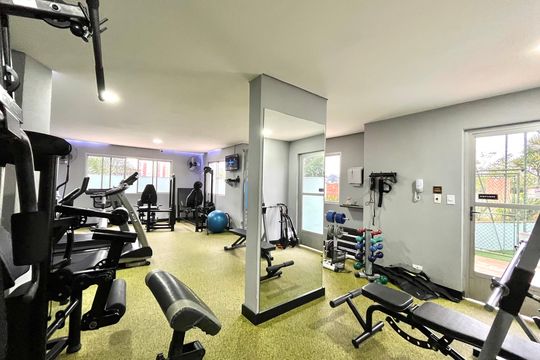 Área comum - Academia de apartamento à venda com 2 quartos, 61m² em Vila Mascote, São Paulo