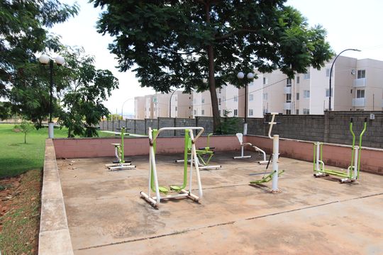 Área comum de casa de condomínio à venda com 3 quartos, 225m² em Residencial Solar Ville, Goiânia