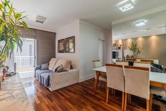 Sala de apartamento para alugar com 3 quartos, 89m² em Pinheiros, São Paulo