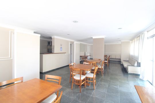 Salão para festas de apartamento à venda com 3 quartos, 74m² em Vila Sofia, São Paulo