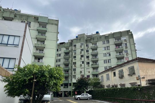 Fachada de apartamento à venda com 2 quartos, 73m² em Taquara, Rio de Janeiro