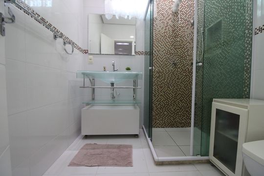 Banheiro de casa de condomínio à venda com 2 quartos, 127m² em Freguesia (jacarepaguá), Rio de Janeiro