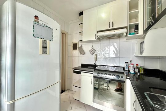 Cozinha de apartamento à venda com 3 quartos, 107m² em Vila Clementino, São Paulo