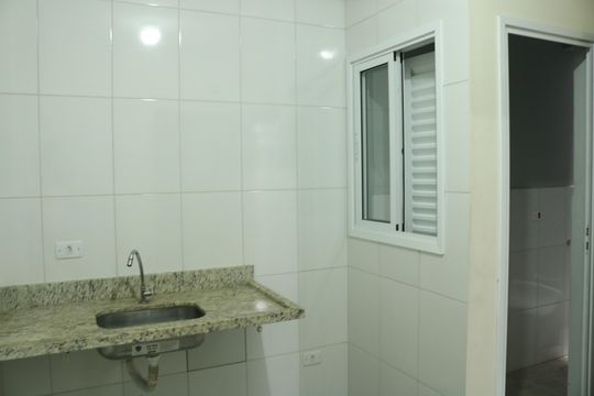 Sala e Cozinha Integrada de apartamento para alugar com 1 quarto, 36m² em Barra Funda, São Paulo
