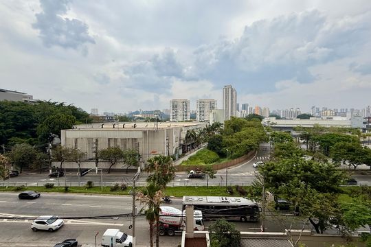 Vista  de apartamento à venda com 3 quartos, 130m² em Jardim Dom Bosco, São Paulo