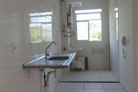 Cozinha de apartamento à venda com 2 quartos, 45m² em Anil, Rio de Janeiro