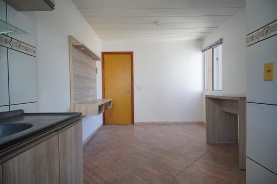 Cozinha de apartamento à venda com 2 quartos, 39m² em Hamburgo Velho, Novo Hamburgo