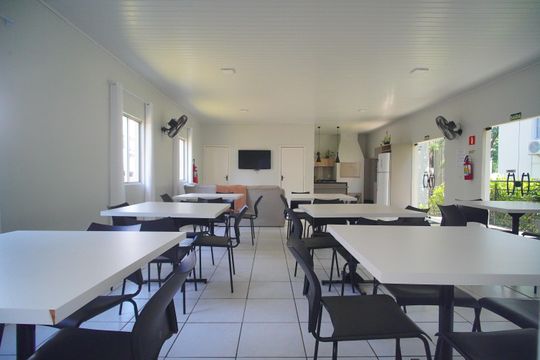 Área comum - Salão de festas de apartamento à venda com 2 quartos, 39m² em Hamburgo Velho, Novo Hamburgo