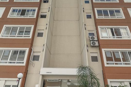 Fachada de apartamento à venda com 2 quartos, 50m² em Parque Santa Fé, Porto Alegre