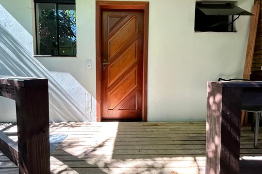 Varanda de apartamento para alugar com 1 quarto, 25m² em Ingleses do Rio Vermelho, Florianópolis