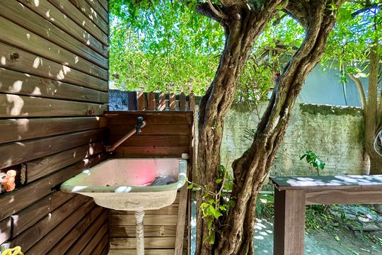 Área de Serviço de apartamento para alugar com 1 quarto, 25m² em Ingleses do Rio Vermelho, Florianópolis