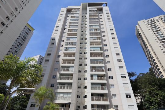 Fachada de apartamento para alugar com 2 quartos, 84m² em Vila Andrade, São Paulo