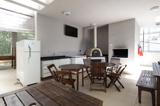 Área comum - Churrasqueira de apartamento para alugar com 2 quartos, 84m² em Vila Andrade, São Paulo
