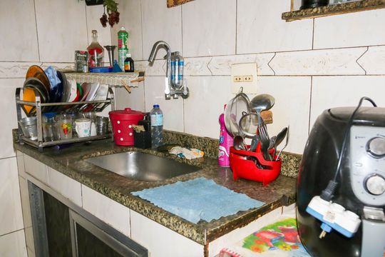 Cozinha de apartamento à venda com 2 quartos, 70m² em Higienópolis, Rio de Janeiro