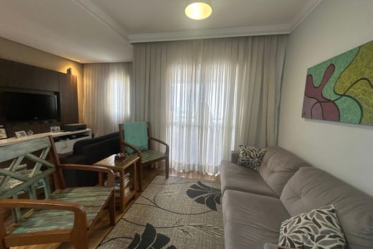 Sala de apartamento à venda com 2 quartos, 79m² em Jardim Iracema, Barueri