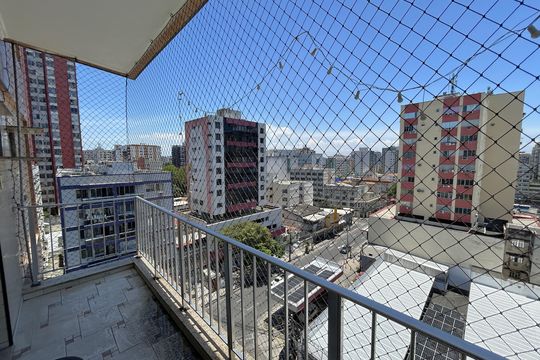 Varanda da Sala de apartamento à venda com 1 quarto, 62m² em Méier, Rio de Janeiro