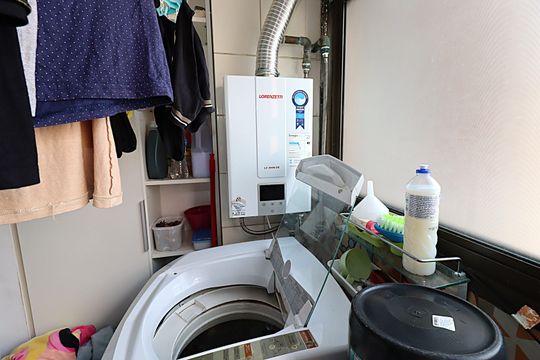 Área de Serviço de apartamento à venda com 3 quartos, 138m² em Três Figueiras, Porto Alegre