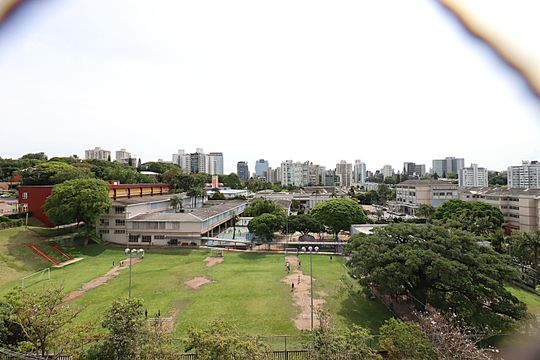 Vista da Sala de apartamento à venda com 3 quartos, 138m² em Três Figueiras, Porto Alegre