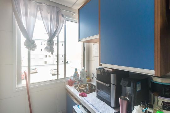 Área de Serviço de apartamento para alugar com 2 quartos, 49m² em Vila Cintra, Mogi das Cruzes