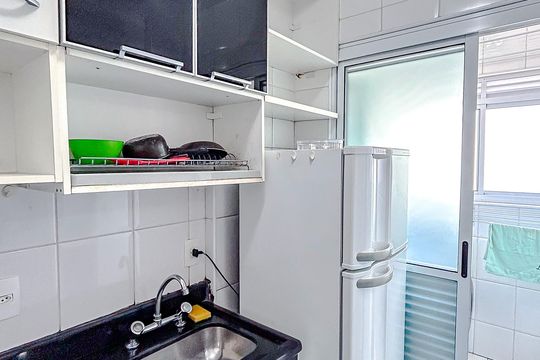 Cozinha de apartamento à venda com 1 quarto, 48m² em Tatuapé, São Paulo