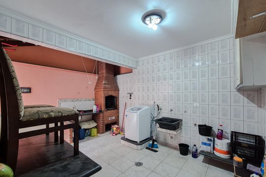 Área de Serviço de casa à venda com 3 quartos, 150m² em Parque das Árvores, São Bernardo do Campo