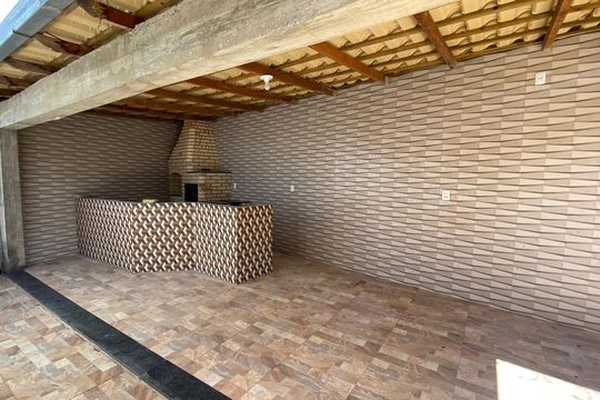 Área gourmet de casa para alugar com 2 quartos, 172m² em Senhora de Fátima, Betim