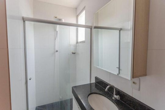 Banheiro Social de apartamento à venda com 3 quartos, 140m² em Santo Antônio, Belo Horizonte
