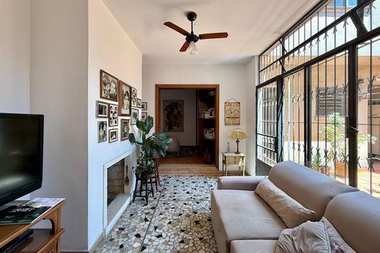 Sala de casa para alugar com 3 quartos, 188m² em Brooklin, São Paulo