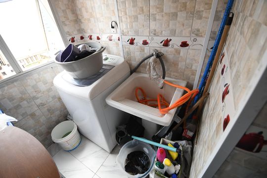 Área de Serviço de apartamento à venda com 1 quarto, 55m² em Centro, Campinas