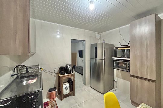 Cozinha de casa para alugar com 2 quartos, 60m² em Campina, São Leopoldo