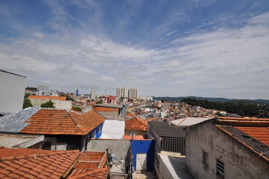 Vista da Suíte 1 de casa de condomínio à venda com 2 quartos, 100m² em Vila Mazzei, São Paulo