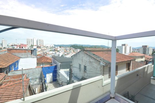 Varanda da Suíte 1 de casa de condomínio à venda com 2 quartos, 100m² em Vila Mazzei, São Paulo