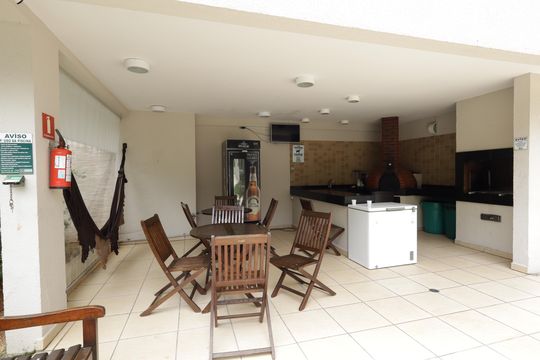 Área comum - Churrasqueira de apartamento à venda com 3 quartos, 125m² em Vila Andrade, São Paulo