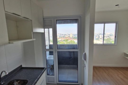 Cozinha de apartamento à venda com 2 quartos, 38m² em Vila Vermelha, São Paulo