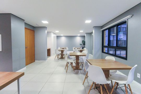 Área comum de apartamento para alugar com 3 quartos, 50m² em Vila Itaim, São Paulo