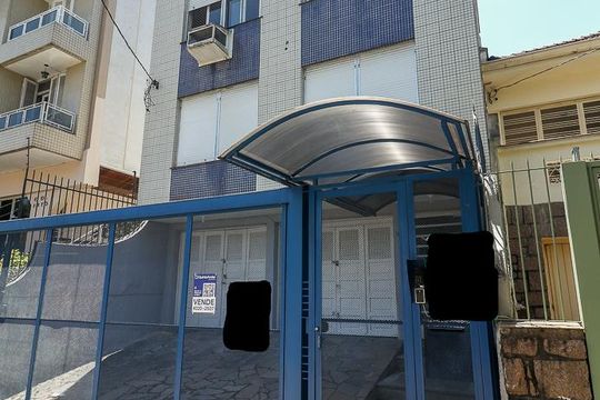 Fachada de apartamento à venda com 3 quartos, 104m² em Petrópolis, Porto Alegre