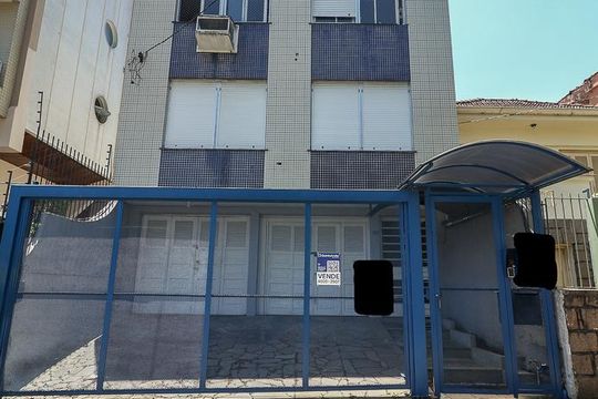 Fachada de apartamento à venda com 3 quartos, 104m² em Petrópolis, Porto Alegre