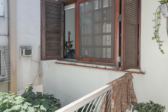 Varanda da Sala de apartamento à venda com 3 quartos, 104m² em Petrópolis, Porto Alegre